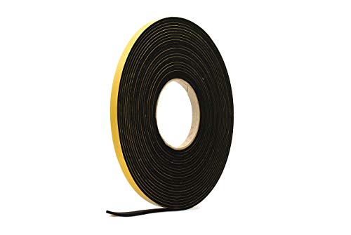 RS® Neoprene Rubber Self Adhesive Sponge Strip 10mm (W) x 3mm (T) x 10m (L)