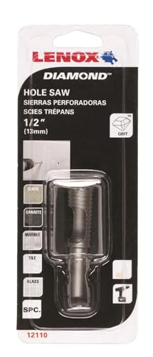 Lenox 1/2-In Diamond Arbored Hole Saw - style: 1/2-Inch or 12.7mm