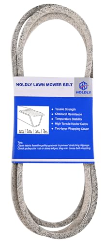 Holdly 754-04153 954-04153 954-04153A Deck Belt 1/2 x 122'', Mower Belt for Cub Cadet LT1045 LT1046 46 Inch 954-04153A 754-04153A MTD 954-04153 OCC-754-04153 i1046 Z-Force S46 - size: 754-04153