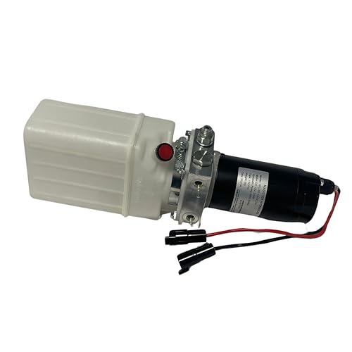 Magister Hydraulic Bi-Directional Power Unit 12V DC, Double Acting Hydraulic Power Pack 2900 PSI, Hydraulic Pump with 2 Qt Tank