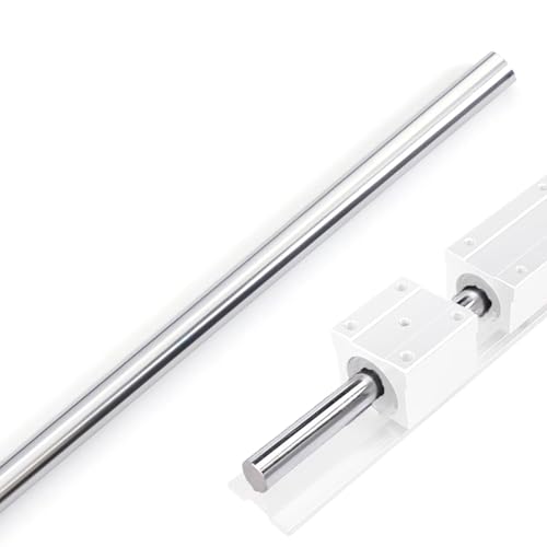 5/8" x 36" Chrome Plated Steel Round Rod,Carbon Steel,1 Pcs - size: 5/8" x 36"/16mm x 915mm