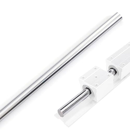 3/4" x 24" Chrome Plated Steel Round Rod,Carbon Steel,1 Pcs - size: 3/4" x 24"/19mm x 610mm