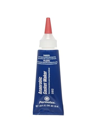 Permatex 51813-6PK Anaerobic Gasket Maker, 50 ml Tube (Pack of 6)