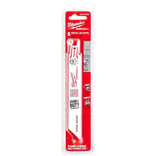 6" L Reciprocating Saw Blade, 10 TPI