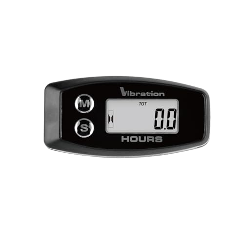 YOOREAL Vibration Hour Meter,User Shutdown Waterproof IP67