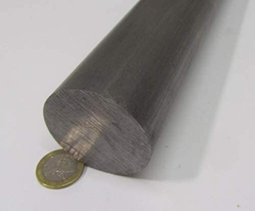 1215 Carbon Steel Round Rod 2.00" Diameter x 3 Foot Length 1 Piece