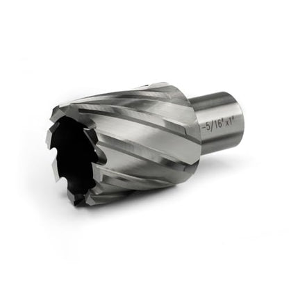 Annular Cutter JESTUOUS 1-5/16 Inch Cut Dia 3/4 Weldon Shank 1 Cut Depth
