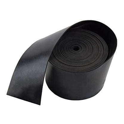 DOBTIM Solid Rubber Strips Neoprene Rubber Weather Stripping for Garage Door Seals Under Bottom,Top, Sides (W:3 in x T: 1/16 in x L: 25 Ft) - size: 3" X 25', style: .062" thick(No Adhesive）
