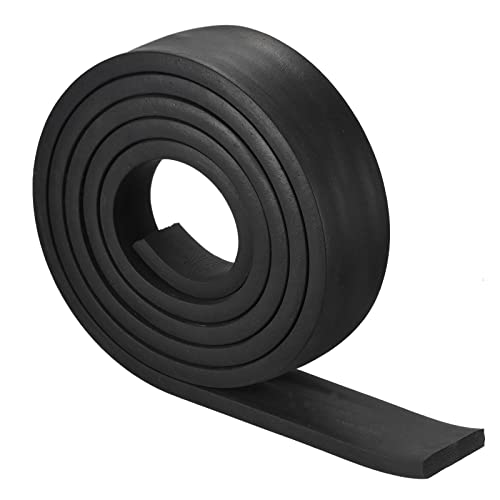 uxcell EPDM Rubber Foam Sheet Strips 3/8" T x 1.6" W x 78.74" L, Neoprene Rubber Sheet Rolls for DIY Gasket, Sealing Padding, Reduce Vibration Mat - size: 3/8"T x 1.6"W x 78.74"L