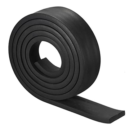 uxcell EPDM Rubber Foam Sheet Strips 3/8" T x 1.6" W x 78.74" L, Neoprene Rubber Sheet Rolls for DIY Gasket, Sealing Padding, Reduce Vibration Mat - size: 3/8"T x 1.6"W x 78.74"L