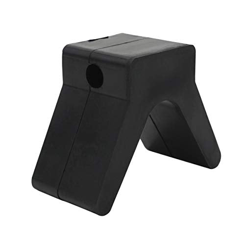 2" V-Style Marine Bow Stop for Boat Trailer with 1/2" Mounting Hole