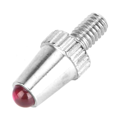 2 Pack Contact Points for Dial Indicators, Ruby Ball Tip, M2.5