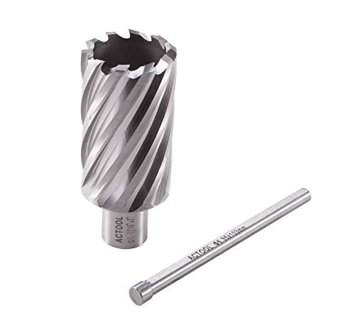 1-7/16" Diameter × 2" Depth of Cut HSS ANNULAR Cutter with 3/4'' Weldon Shank - size: 1-7/16'' x 2''