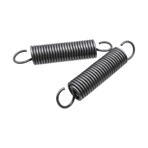 4Pcs Heavy Duty Extension Spring, Spring Steel Hook - size: 4" Length