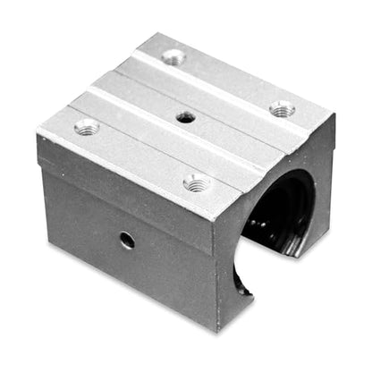 1pcs SBR40UU Aluminum Block 40mm Linear Motion Ball Bearing Slide Block Match for SBR40 40mm Linear Guide Rail - size: SBR40UU-1PSC