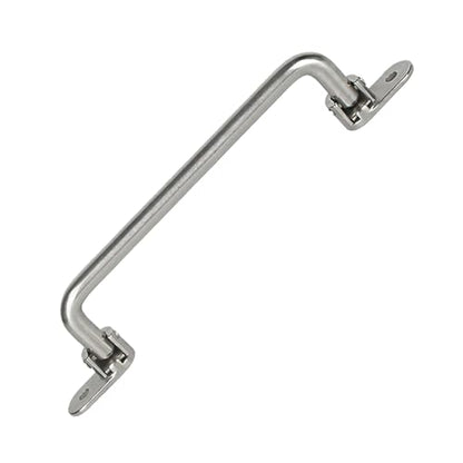 304 Stainless Steel Folding Pull Handle, 9.4" Total Length - size: Total Length 9.4 "