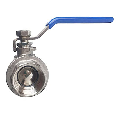 3/4"" Female Ball Valve NPT Thread 316 Stainless Steel Full Port Ball Valve WOG1000 - size: 3/4 inch