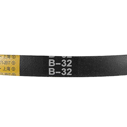 uxcell B32 V-Belts 32" Pitch Length, B-Section Rubber Drive Belt 2pcs - size: 32"