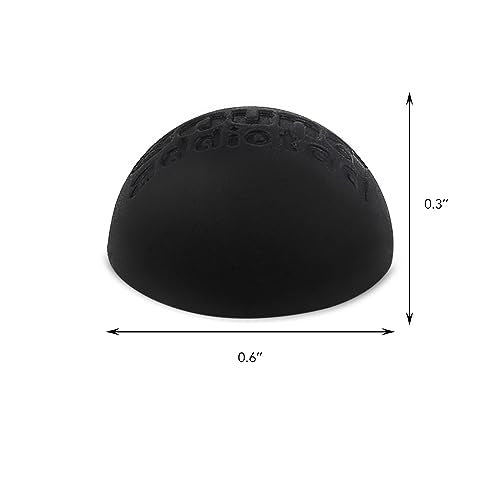 Sound Addicted - Subble 0.6'' (16 Pack) Silicone | Rubber Feet Isolators for Small and Medium-Sized Electronics, Non-Skid Hemisphere with Adhesive (Sustain up to 12lb) | Subble - size: 0.6'' - 16Pack for Small Electronics
