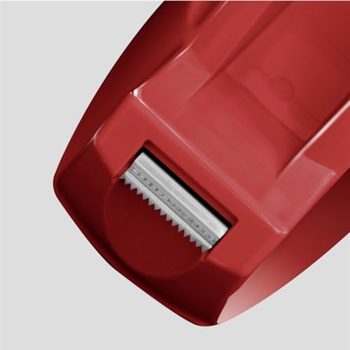 Acrimet Desktop Tape Dispenser Jumbo Size, Non-Skid Base, Plastic, Red