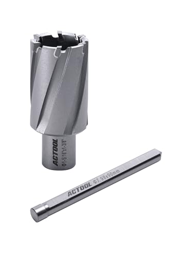 1-5/16'' Diameter x 1-3/8'' Depth of Cut Carbide Tipped TCT ANNULAR Cutter with 3/4'' Weldon Shank - size: 1-5/16'' x 1-3/8''