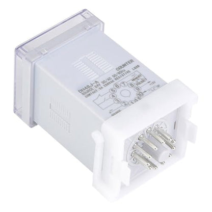 DH48J ‑ A Timer Relay, Digital Counter Delay Time Relay with LED Display 1 ‑ 999900 11 ‑ Pin, 24V AC/DC