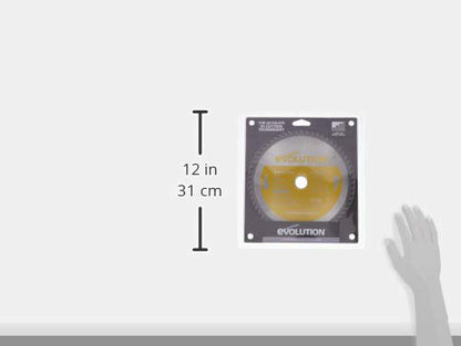 Evolution Power Tools 230BLADESS Stainless Steel Cutting Saw Blade, 9-Inch x 60-Tooth - size: 9 Inch, style: Stainless Steel