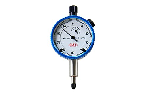 Shars 5mm Dial Indicator 303-3100A P - color: White, size: 5mm x .01mm 303-3100A