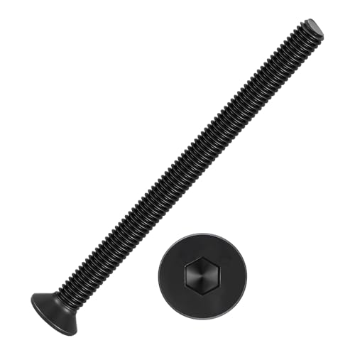 50Pcs[M3-0.5x40] Flat Head Socket Cap Screw Countersunk Bolt - size: M3-0.5x40mm