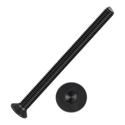 50Pcs[M3-0.5x40] Flat Head Socket Cap Screw Countersunk Bolt - size: M3-0.5x40mm
