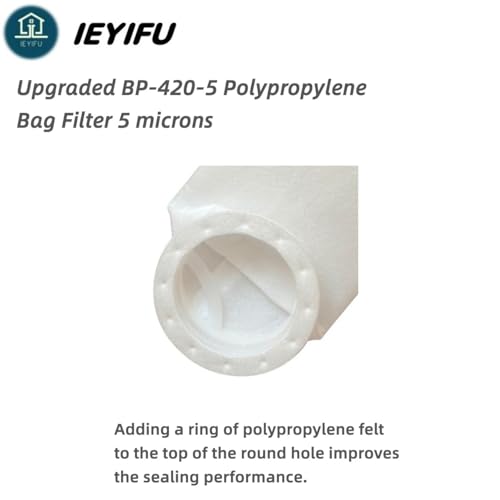 BP-420-5 Polypropylene Filter Bag 20 inches 5 Micron (2PC)
