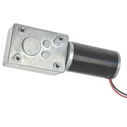 CHANCS 12V 10RPM DC Turbo Worm Motor Self-Locking Reversible Motor Suitable for Massage Machines,Intelligent Equipment - size: 10RPM