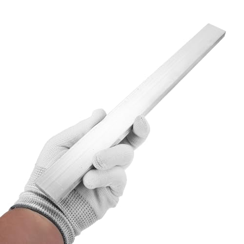 MECCANIXITY Square Aluminum Flat Bar, 3/8" (10mm) Thick x 1-3/16" (30mm) Width x 13" (330.2mm) Long 6063 Aluminum Flat Plate Solid New Mill Stock Silver for Industrial Building - size: 3/8" x 1-3/16" x 13"