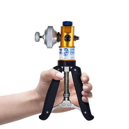 Hand Operated Pressure and Vacuum Calibrator (Range: -13 to 435 PSI) (Only Hand Pump) for Calibration Labs, Field Calibration and Pressure Gauge Calibration | Model: AI-DP1-2200 - size: AI-DP1-2200 Only hand pump