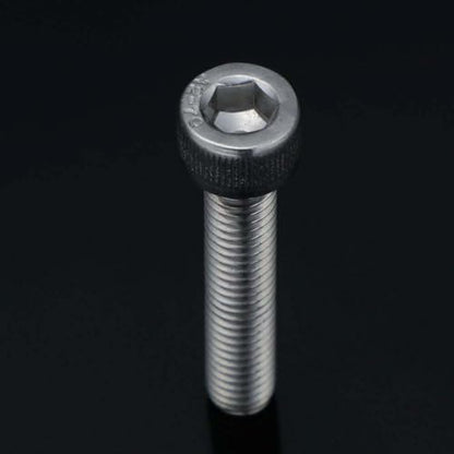 50 PCS Socket Head Cap Screw Assortment Set, M6 x 25mm, 30mm, 35mm, 40mm and 45mm, 18-8 Stainless Steel 304, Bright Finish - size: Assortment 25mm to 45mm
