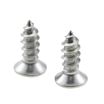 TAODAN 200PCS 2x6mm Small Household Stainless Steel Screws Phillips Flathead Wood Screws DIY Screws for Kitchen and Office Decorative Boxes and Pictures Decorative Accessories - size: 6