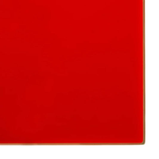 KASTLITE Red Acrylic Sheet, 6×6" Nominal Size Plexiglass Plastic, 4PK - color: Red, size: 6" x 6"