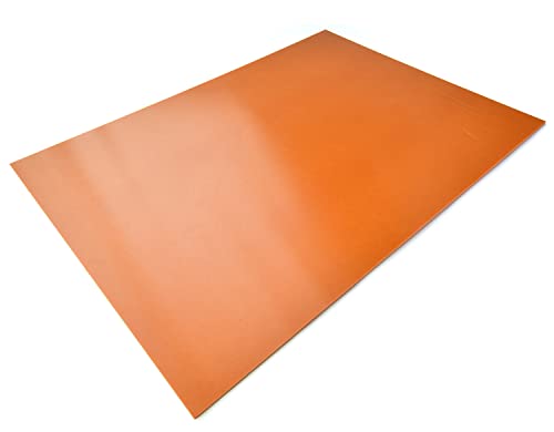 3x300x400mm Red Bakelite Phenolic Laminated Resin Sheet Plate Board PCB Used in Electrical and Electronic Fixtures, DIY and Crafts - size: 3x300x400MM