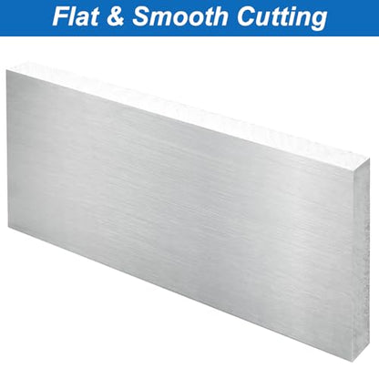 6061 Aluminum Sheet Metal 6 x 12 x 1Inch (25.4MM) Heat Treatable Rectangle Flat Plain 1.0 Inch Thickened Aluminum Plate Covered with Protective Film for Welding, Industrial