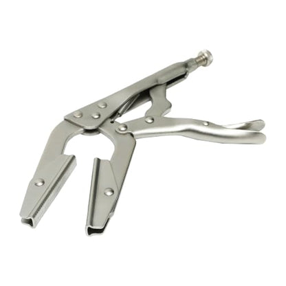 HFS(R) Pinch Off Locking Pliers, Heavy Duty Hose Clamp Tool, 10-1/2 Inch (2-Pack), Wider Jaws for Full Pinch, Angled Arms for Comfort, Ideal for Heater, Radiator, Water, Vacuum, Fuel & Air Lines