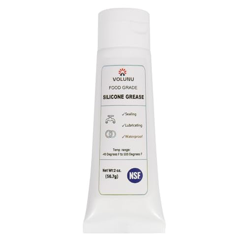 2oz Food Grade Silicone Grease for Plumbers, Valves & O-Rings - size: 1 Pack (2oz)