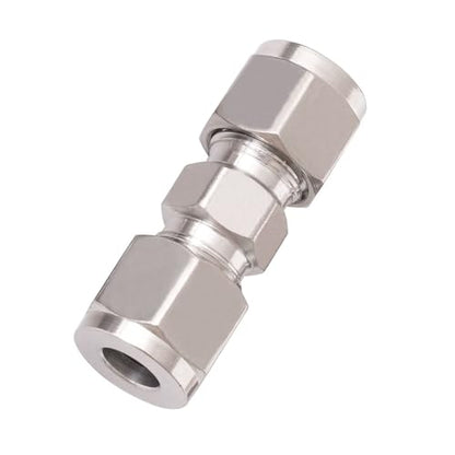 1/4 Inch OD Compression Fittings, 304 Stainless Steel, 2 Pack - size: 1/4 inch 2pcs