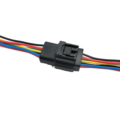 1 Set 8 Pin Car Engineering Waterproof Electrical Wire Cable Connector Plug with Cable