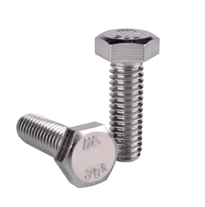 5/16-18 x 1-1/2" Hex Bolt (1/2" to 3" Available),External Hex Head Screw, Fully Threaded, 304 Stainless Steel 18-8, 10Pcs - size: 5/16-18 x 1-1/2" (10Pcs)