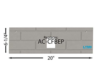 Lynn Manufacturing Replacement Englander Pellet Stove, EP, Fiberboard, FireBrick, AC-CFBEP, 2409A - size: P/N: AC-CFBEP