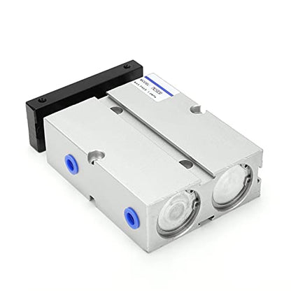 30mm Air Cylinder TN25 Dual Shaft Rod Double Acting Pneumatic Air Cylinder Bore 25mm/1in 0.1-0.9MPa Maximum Stroke 200mm Pneumatic Cylinder Cylinder - size: 30mm