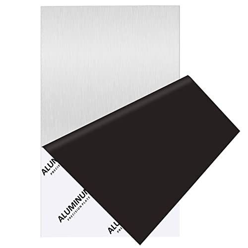 1/8Inch Thick Aluminum Sheet Plate, 6" x 12" 6061 T6 Aluminum Plates - size: 6x12", style: 1/8"