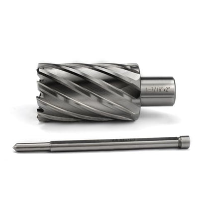 Annular Cutter JESTUOUS 3/4 Inch Weldon Shank 1-7/16 Cut Dia 2 Cut Depth