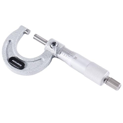 Accusize Industrial Tools 0-1'' by 0.0001'' Ultra-Precision Outside Micrometer, Eg00-0001 - size: 0-1"