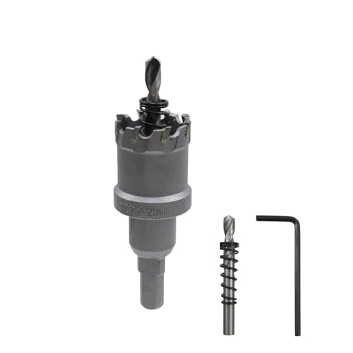 1-1/8"/29mm Hole Saw Carbide Tipped Heavy Duty Hole Cutter for Metal Cutting - size: 1-1/8"/29mm
